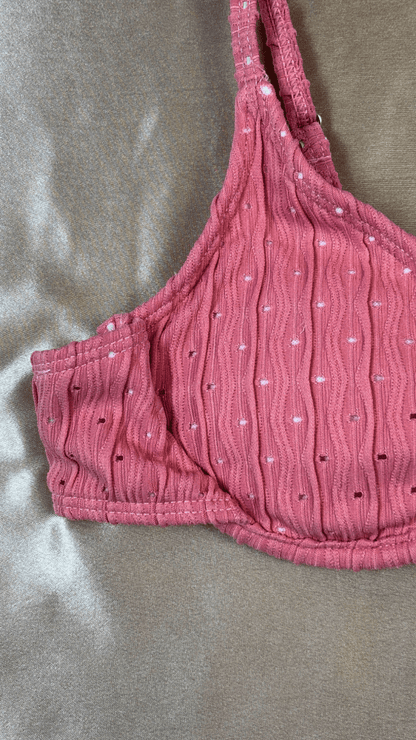Peach Blossoms Bikini Top - TRÈS FOU OR SOMETHING