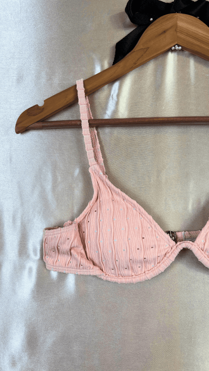 Peach Blossoms Bikini Top - TRÈS FOU OR SOMETHING