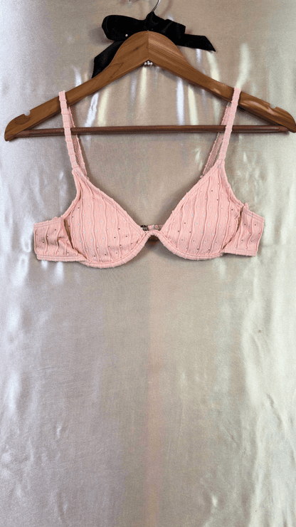 Peach Blossoms Bikini Top - TRÈS FOU OR SOMETHING