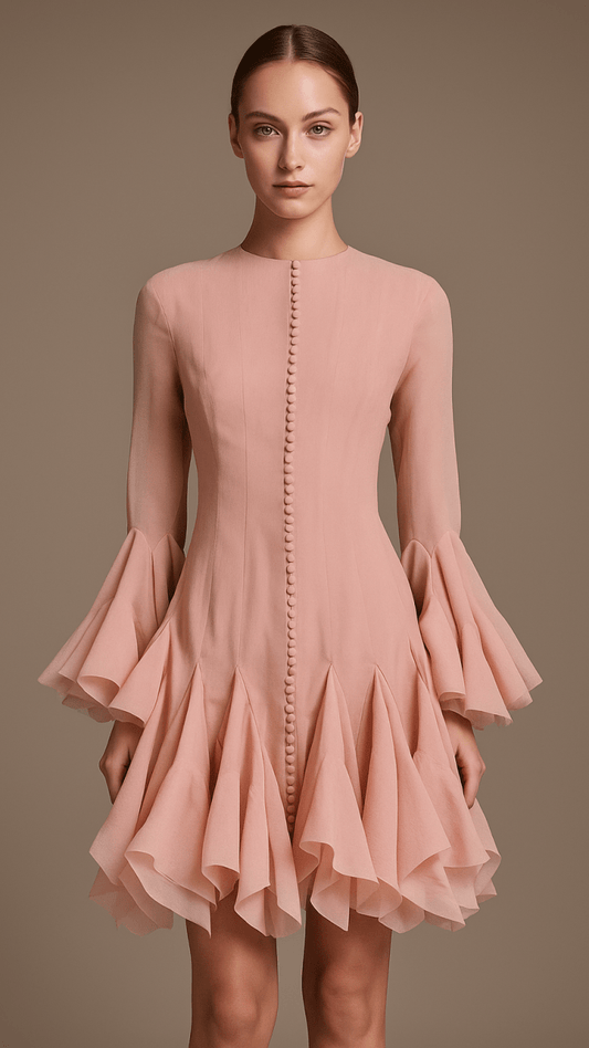 Pink Cloud Garden Dress - CHAMBRE 535