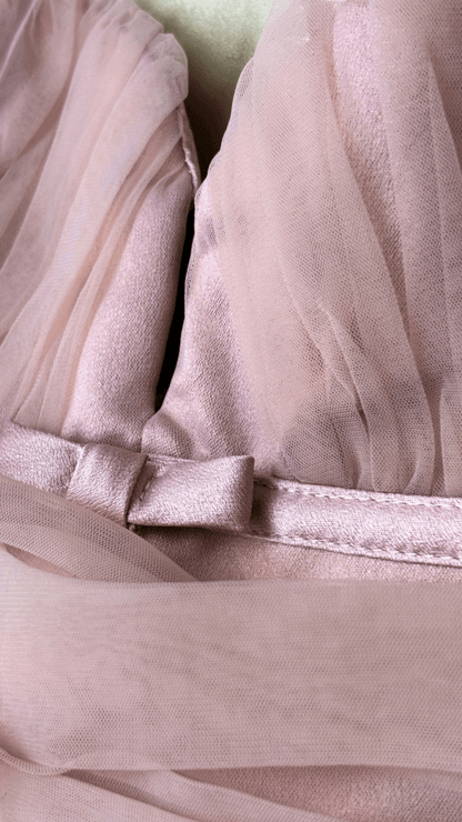 Pink Tulle n Bows Dress - TRÈS FOU OR SOMETHING