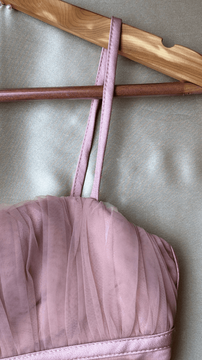 Pink Tulle n Bows Dress - TRÈS FOU OR SOMETHING