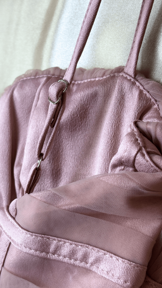 Pink Tulle n Bows Dress - TRÈS FOU OR SOMETHING