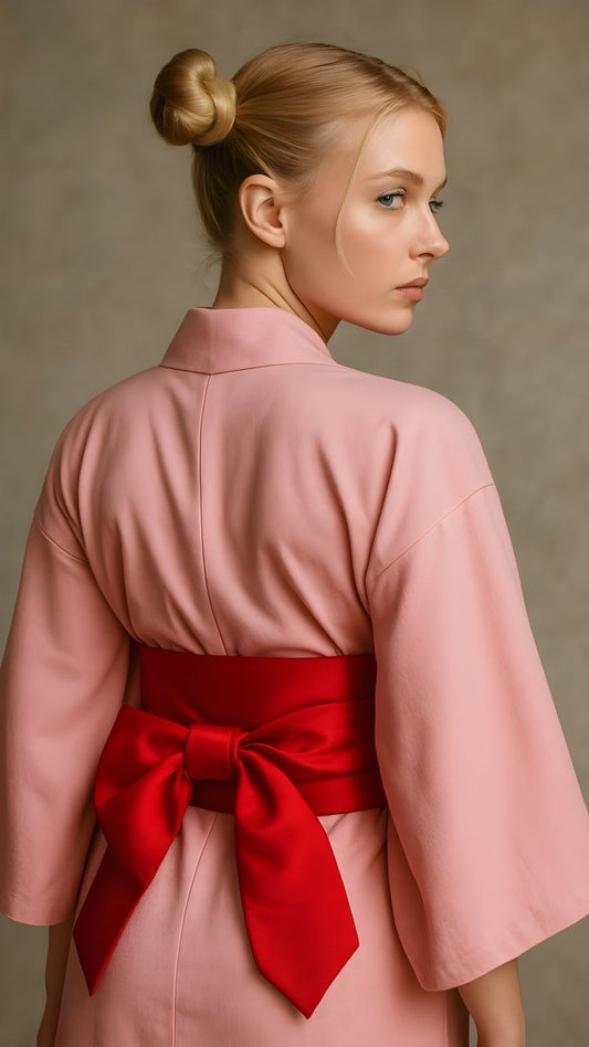 Red Sash Belt - TRÈS FOU OR SOMETHING