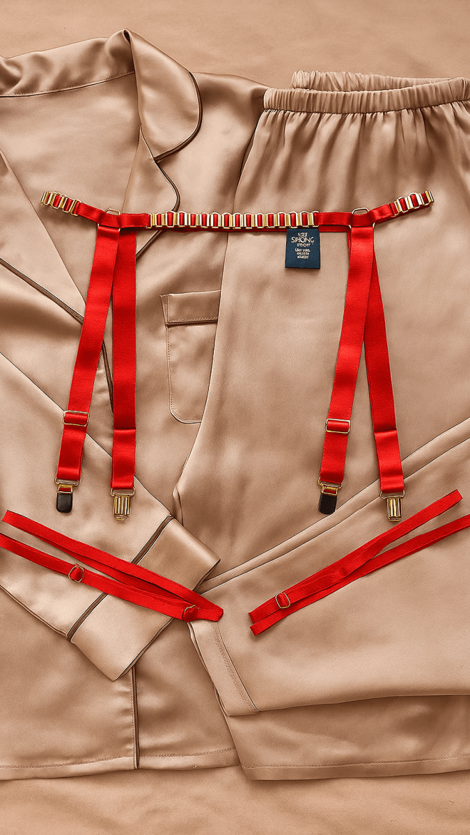 Roses are Red and Chains Garter - CHAMBRE 535