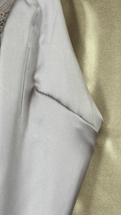 Satin Criss Cross Back Dress - TRÈS FOU OR SOMETHING