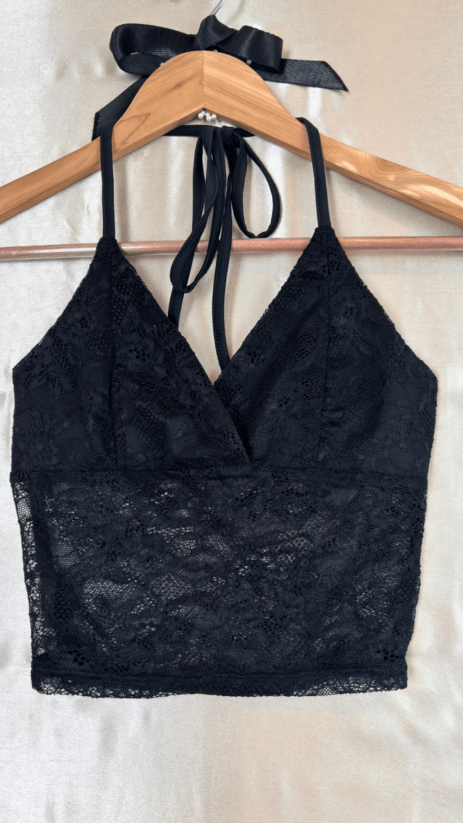 Scorpio Lace Halter Top - TRÈS FOU OR SOMETHING