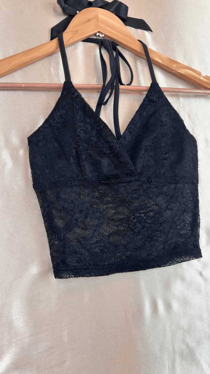 Scorpio Lace Halter Top - TRÈS FOU OR SOMETHING