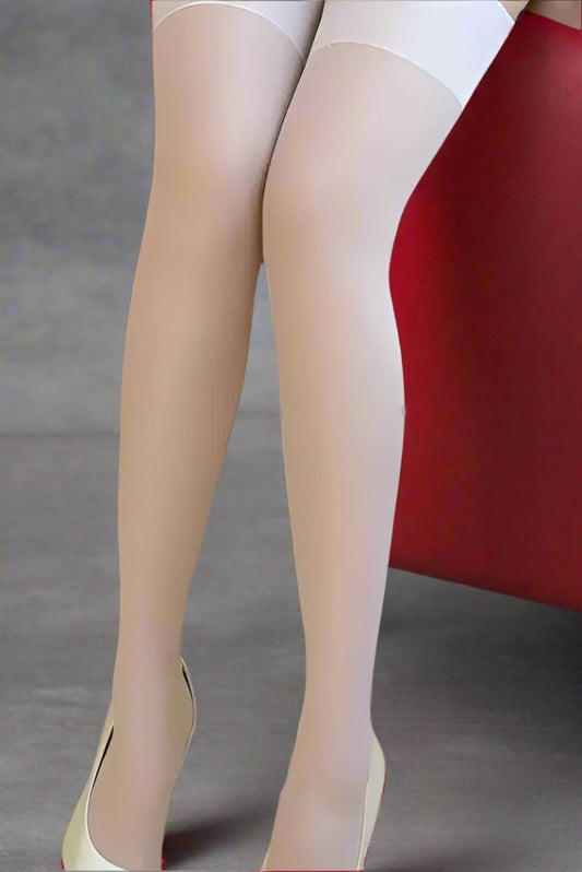 Sheer Bandeau Stockings - TRÈS FOU OR SOMETHING