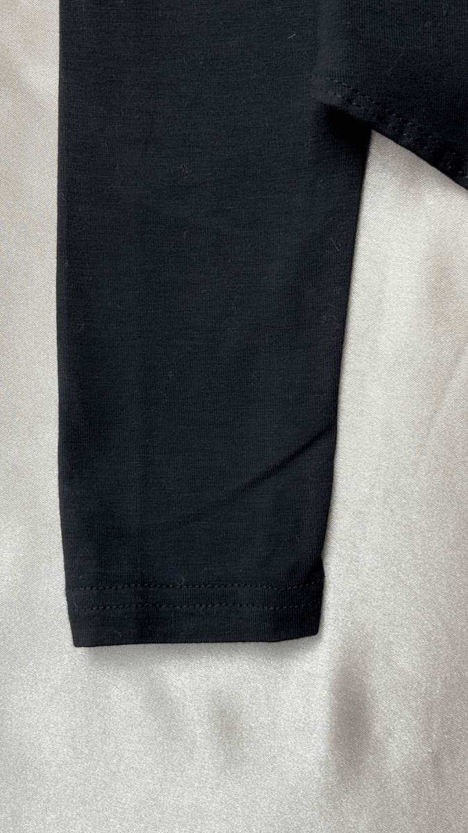 SmoothFlexi Plunge Long Sleeve Black Bodysuit - TRÈS FOU OR SOMETHING