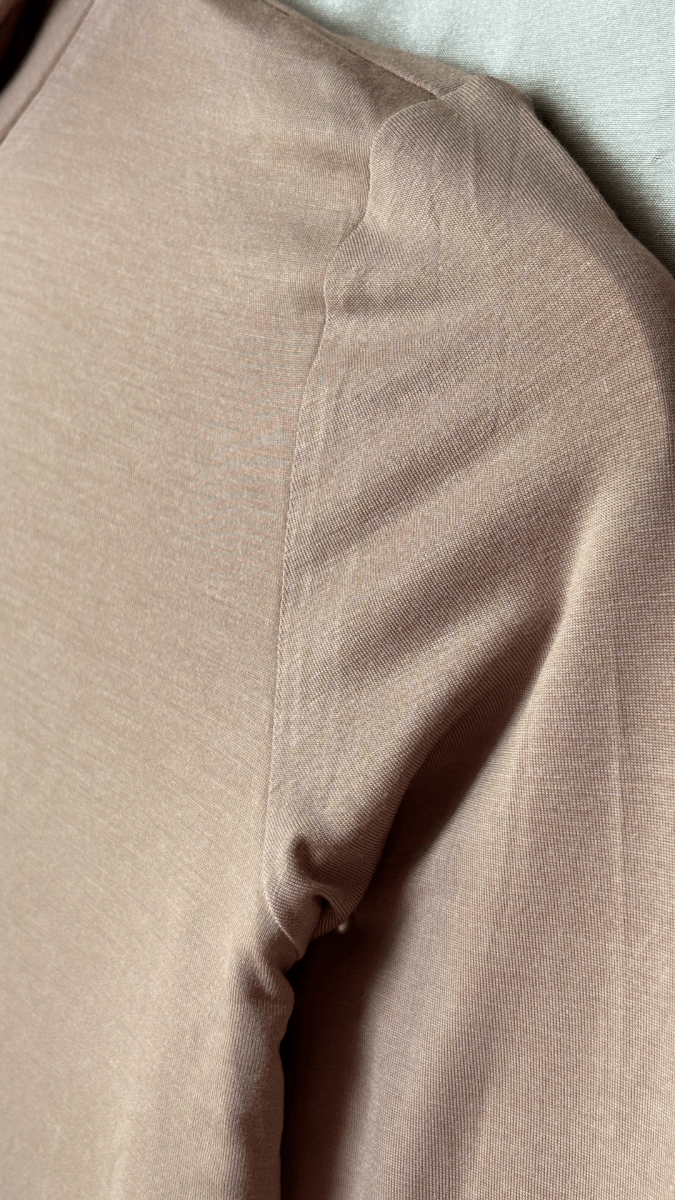 SoFree Long Sleeve Turtleneck Fawn Top - TRÈS FOU OR SOMETHING