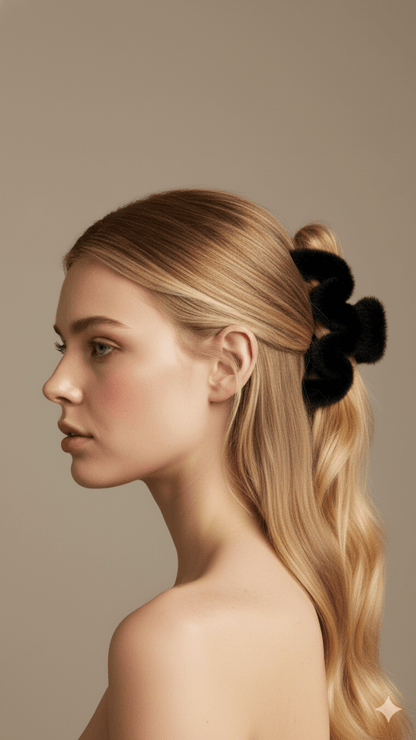 Soft Fur Hair Clip - CHAMBRE 535