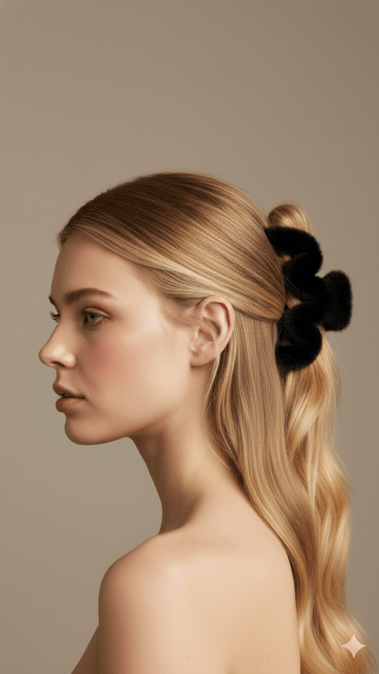 Soft Fur Hair Clip - CHAMBRE 535