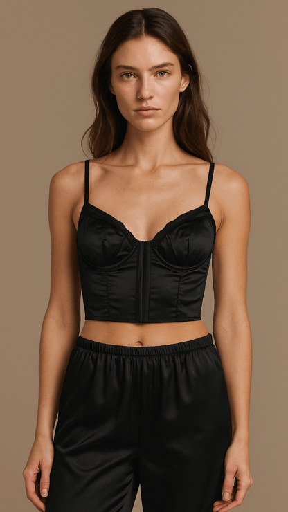 Summer Black Bustier - CHAMBRE 535
