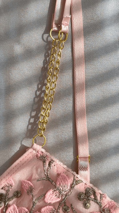 Summer's Fruit in Gold Bra - TRÈS FOU OR SOMETHING