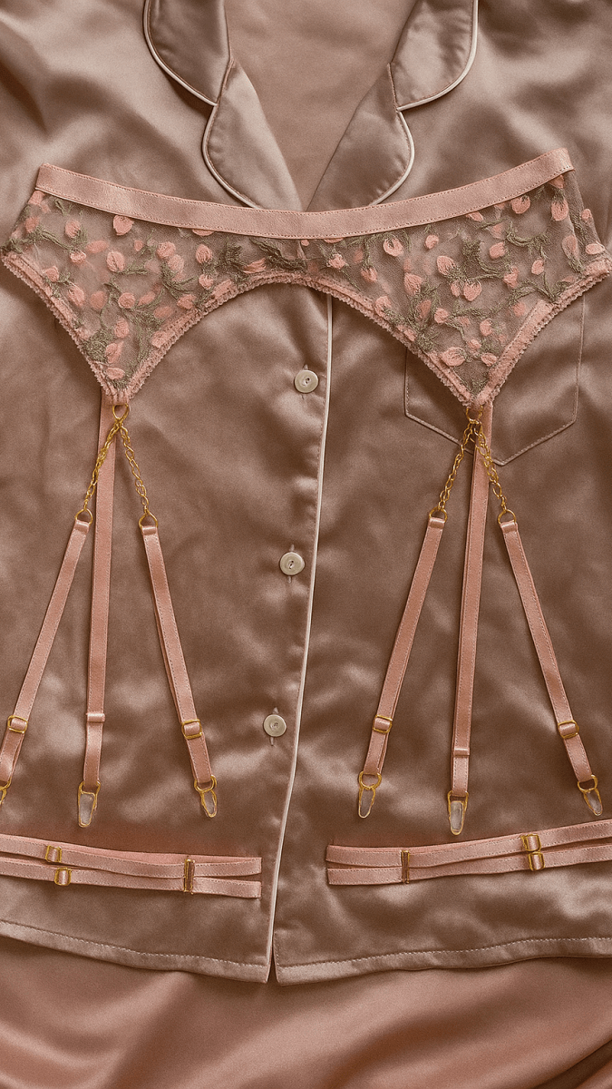 Summer's Fruit in Gold Garter - CHAMBRE 535