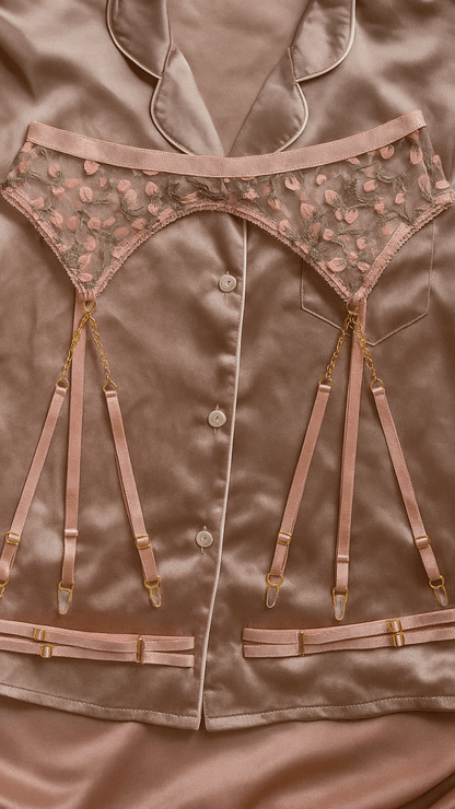 Summer's Fruit in Gold Garter - CHAMBRE 535