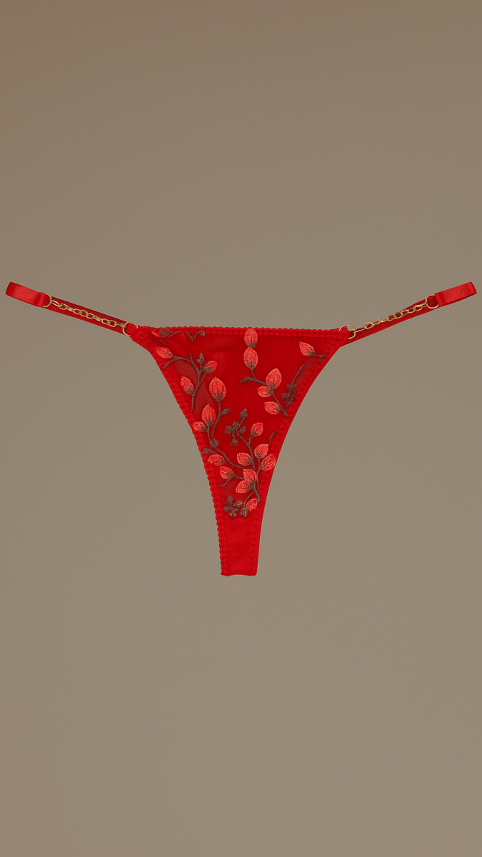 Summer's Fruit in Gold Panty - CHAMBRE 535