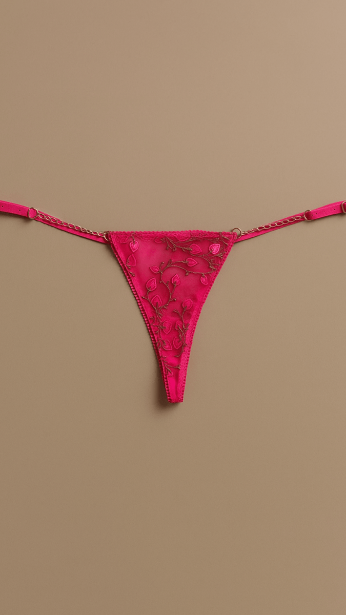 Summer's Fruit in Gold Panty - CHAMBRE 535