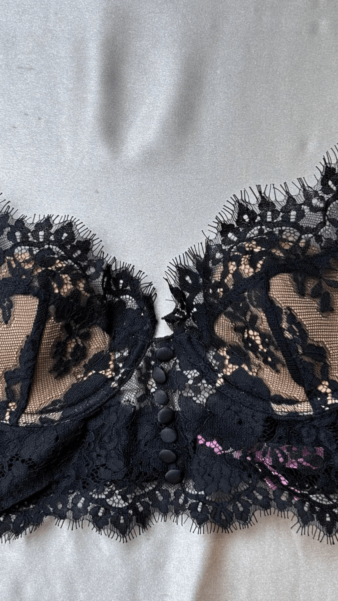Tiffany Black Bralette - TRÈS FOU OR SOMETHING