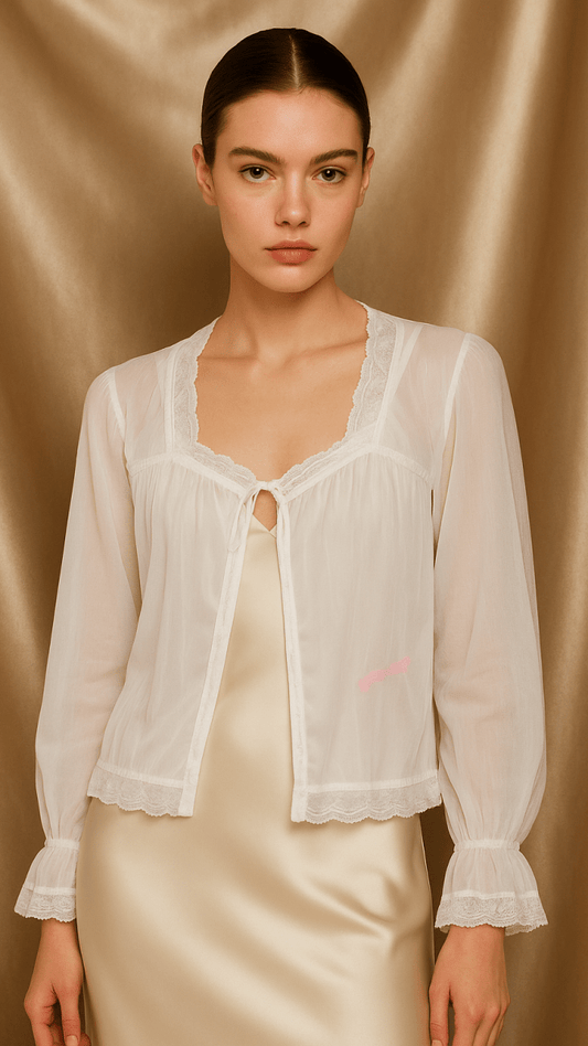 Victorian Cuffs Night Chemise - TRÈS FOU OR SOMETHING