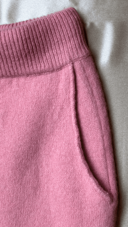 Woolly Luxe Pink Sweatpants - TRÈS FOU OR SOMETHING