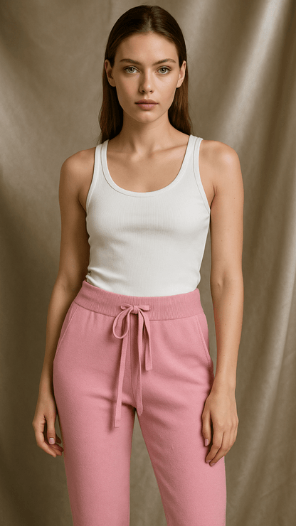 Woolly Luxe Pink Sweatpants - TRÈS FOU OR SOMETHING