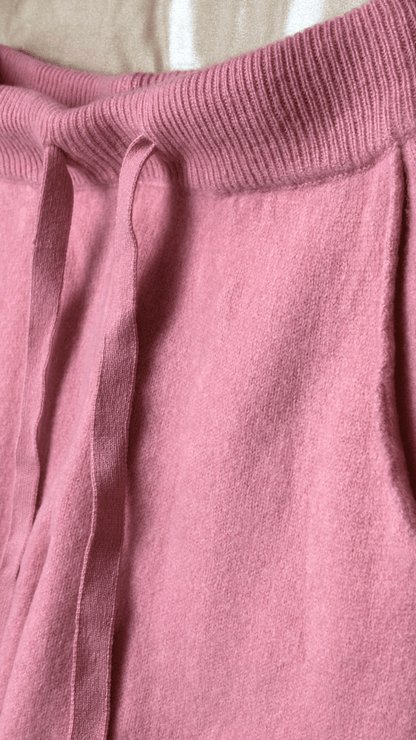 Woolly Luxe Pink Sweatpants - TRÈS FOU OR SOMETHING
