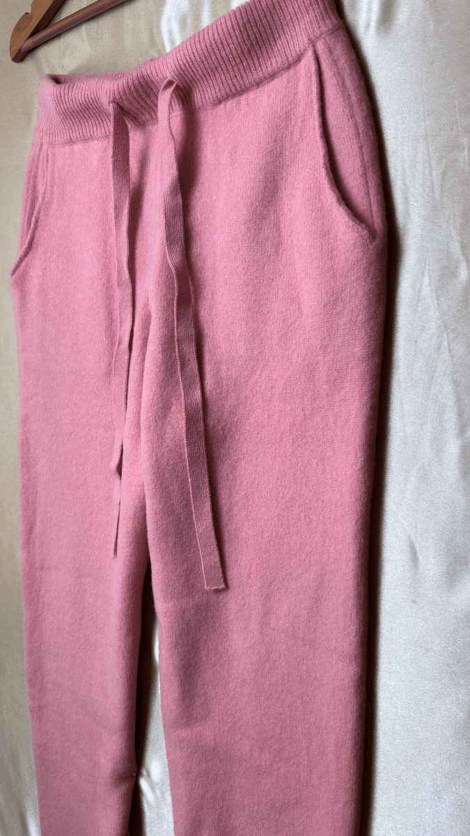 Woolly Luxe Pink Sweatpants - TRÈS FOU OR SOMETHING