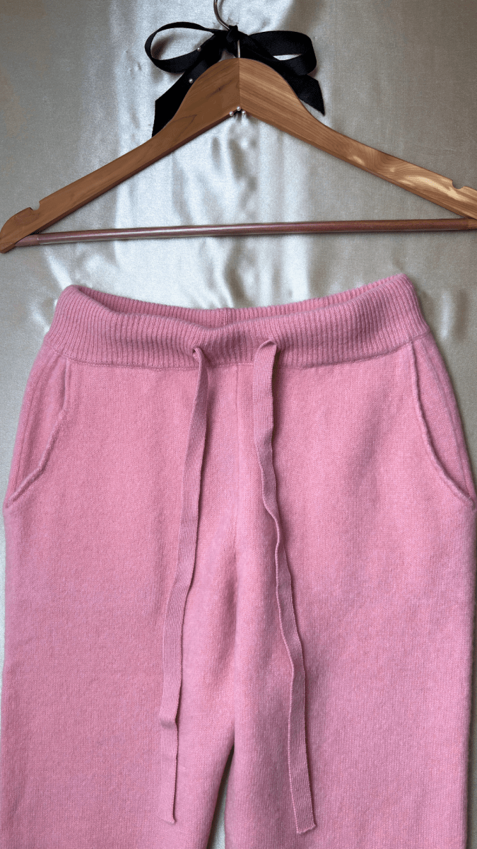 Woolly Luxe Pink Sweatpants - TRÈS FOU OR SOMETHING