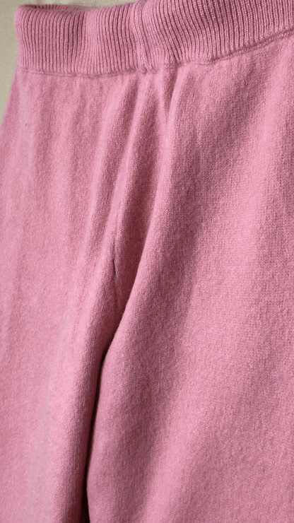 Woolly Luxe Pink Sweatpants - TRÈS FOU OR SOMETHING
