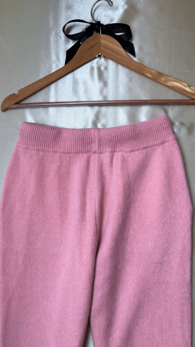 Woolly Luxe Pink Sweatpants - TRÈS FOU OR SOMETHING