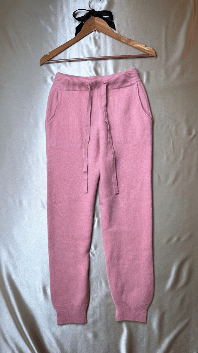 Woolly Luxe Pink Sweatpants - TRÈS FOU OR SOMETHING