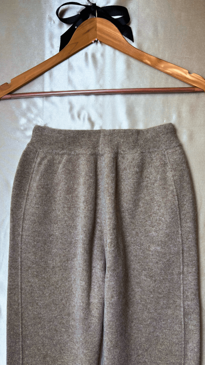 Woolly Luxe Sable Jogger - TRÈS FOU OR SOMETHING