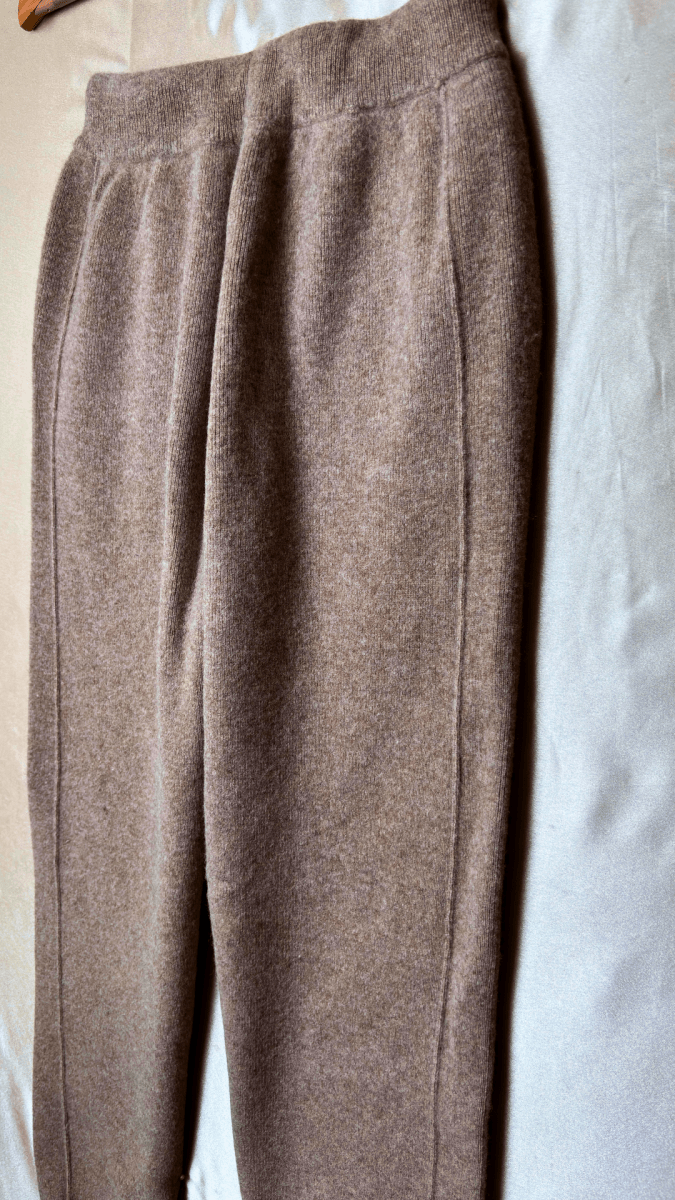 Woolly Luxe Sable Jogger - TRÈS FOU OR SOMETHING