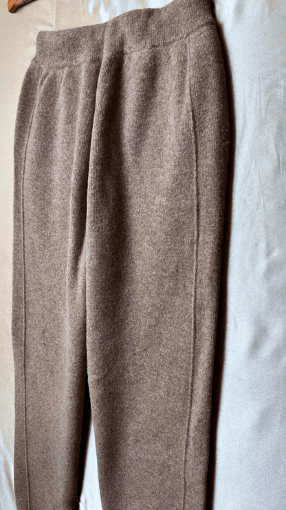 Woolly Luxe Sable Jogger - TRÈS FOU OR SOMETHING