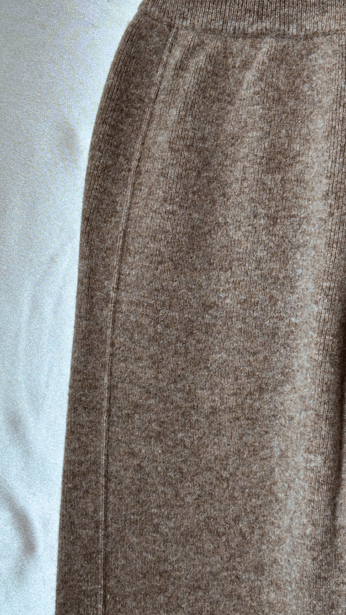 Woolly Luxe Sable Jogger - TRÈS FOU OR SOMETHING