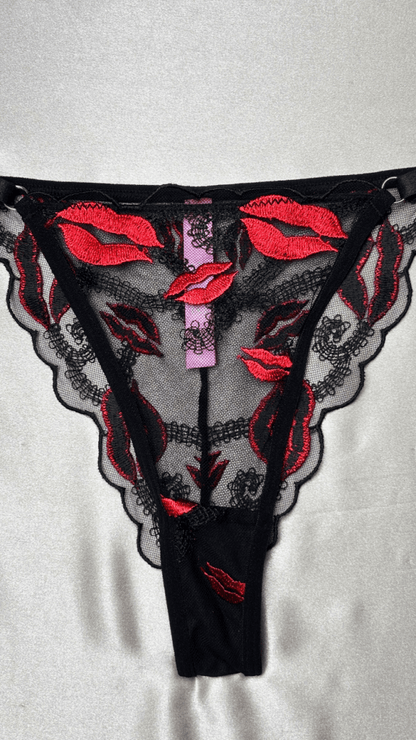 XOXO Black Panty - TRÈS FOU OR SOMETHING