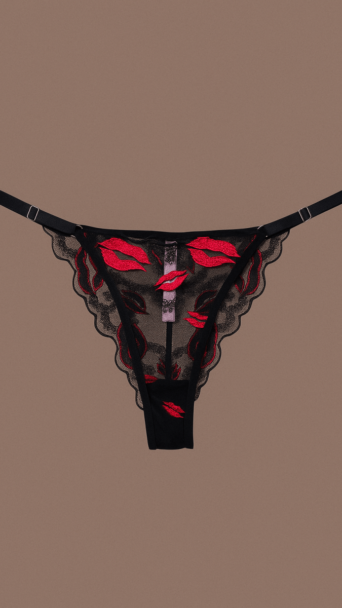 XOXO Black Panty - CHAMBRE 535