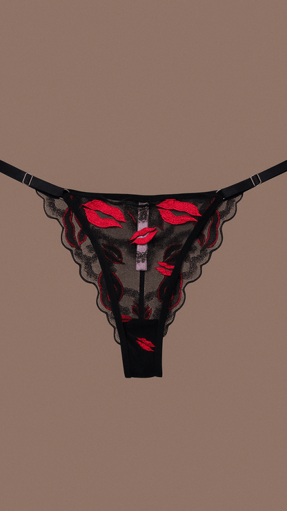 XOXO Black Panty - CHAMBRE 535