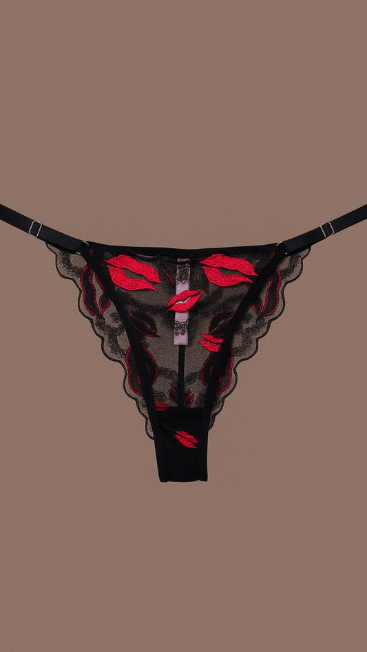 XOXO Black Panty - CHAMBRE 535
